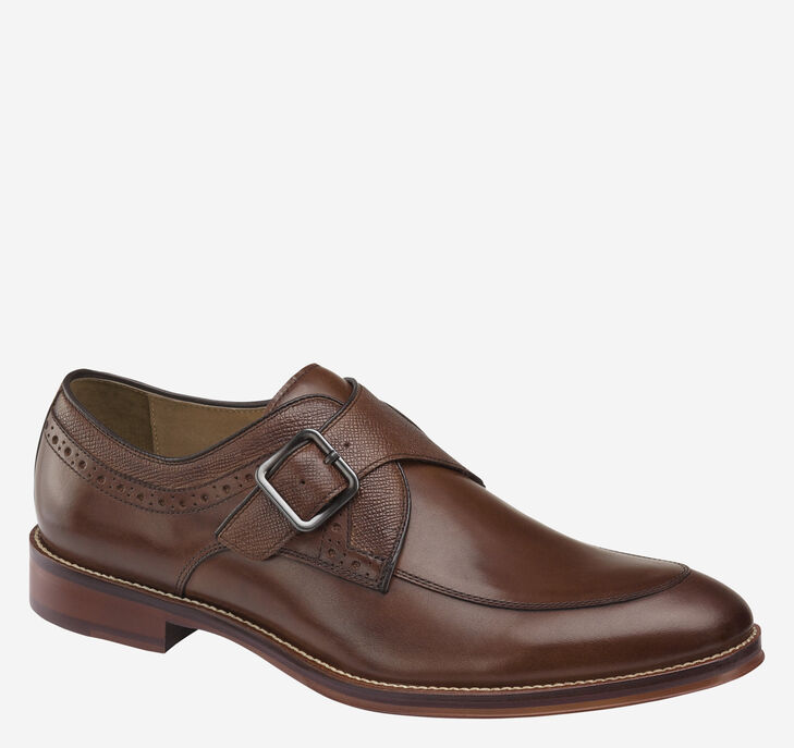 Johnston & Murphy Conard Monk Strap Snörskor Herr - Bruna Finskor [HL2596873]